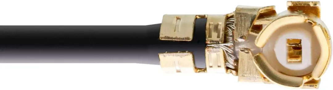 InLine WLAN Adapterkabel RP-SMA/U.FL 20cm - Goud/Zwart