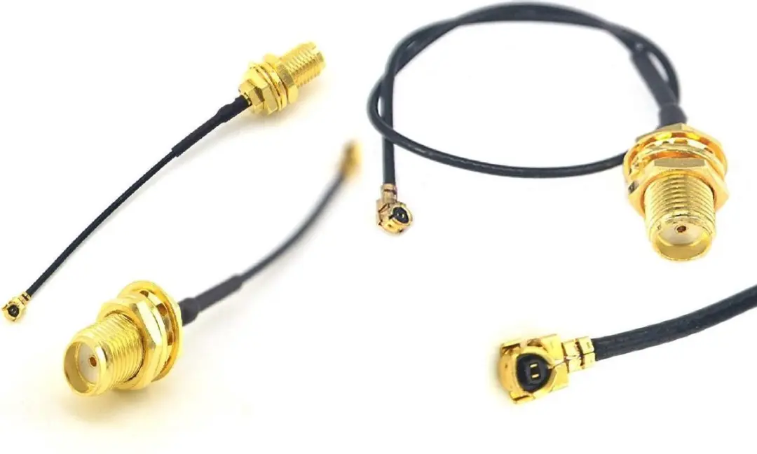 Delock MHF I SMA Kabel 1,13mm 50 Ohm - 0,05m