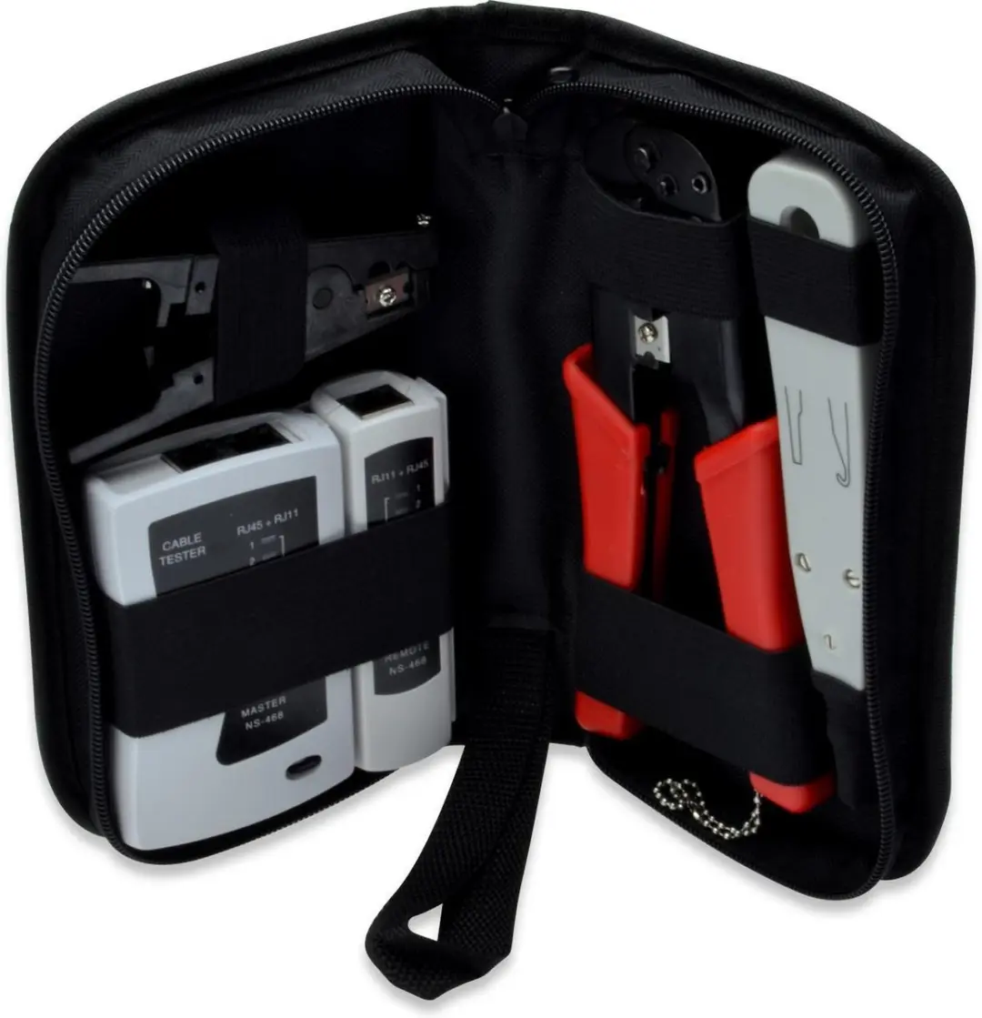 Digitus DN-94022 Netwerk Gereedschapset - Rood/Zwart