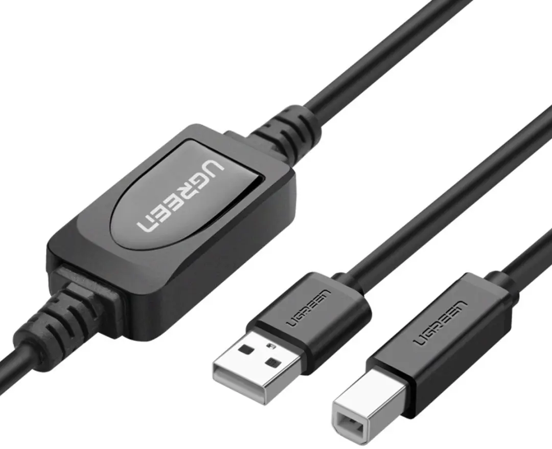 Ugreen Printerkabel USB-A naar USB-B 15m