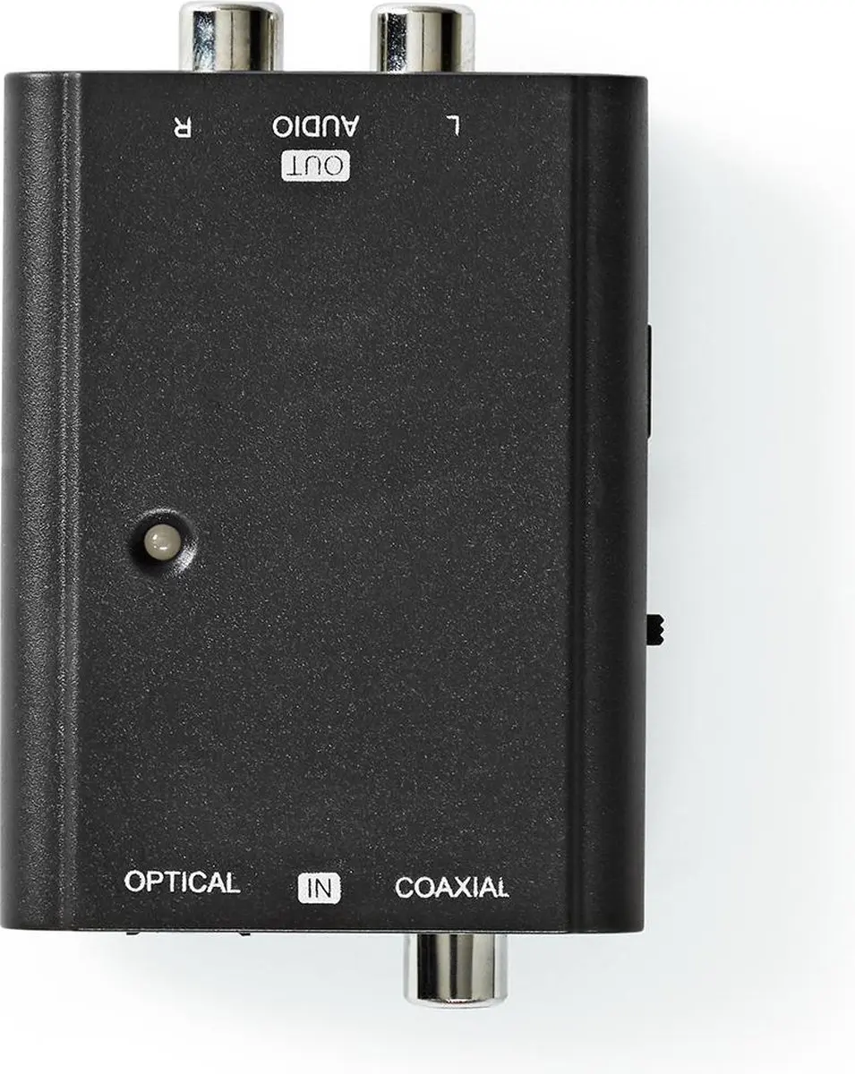 Nedis ACON2509BK Digitale Audioconverter - 2-wegs - Zwart