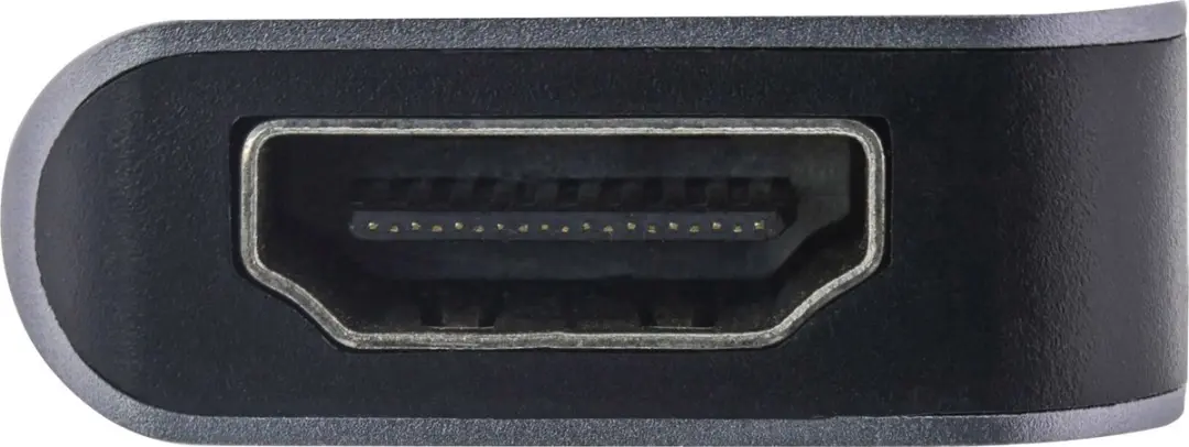 InLine USB-C naar HDMI 4K 30Hz Adapter - 87W PD - Grijs