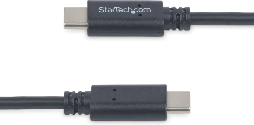 Startech USB2CC1M USB-C Kabel - Zwart