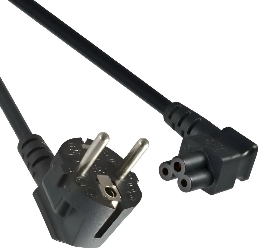 ACT AK5409 Netsnoer Schuko-CEE 7/7 Haaks