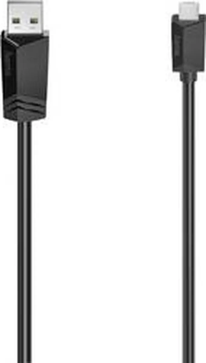 Hama Micro-USB-kabel USB 2.0 3m - Zwart