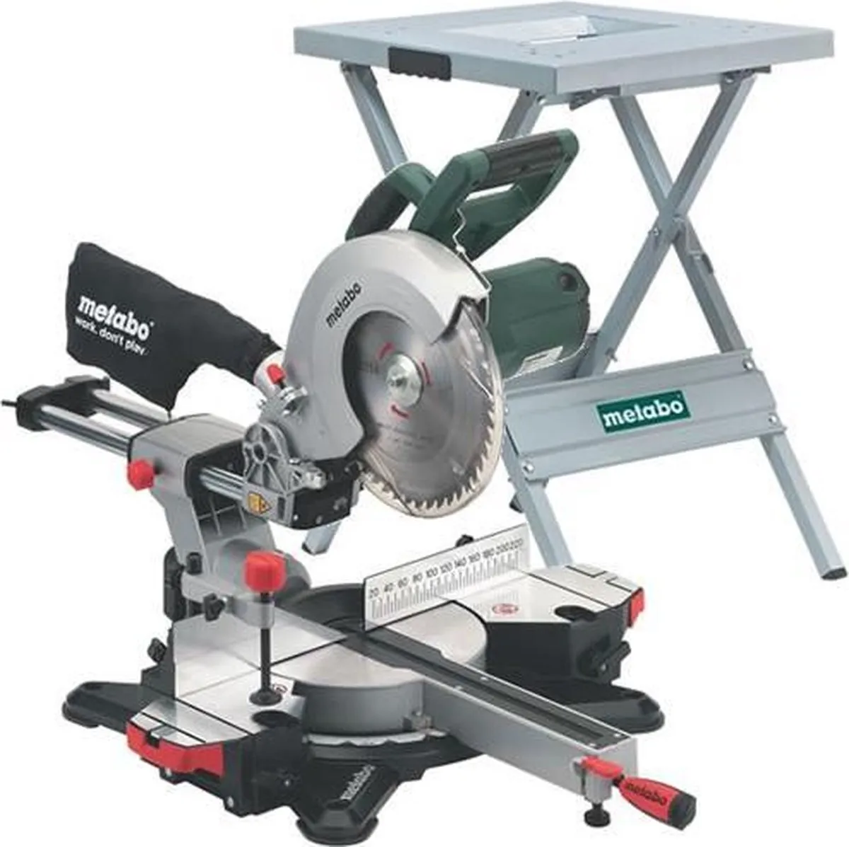 Metabo Afkort- en Verstekzaag 690618000 - 1800W - 254mm Zaagblad