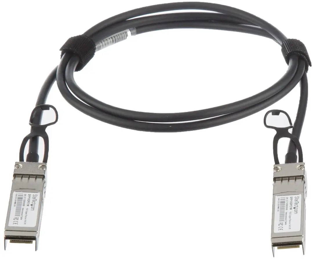 Startech SFP10GPC1M UTP Kabel Cat6 - 1m - Zwart