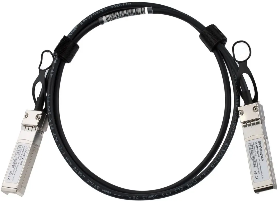 Startech SFP10GPC1M UTP Kabel Cat6 - 1m - Zwart