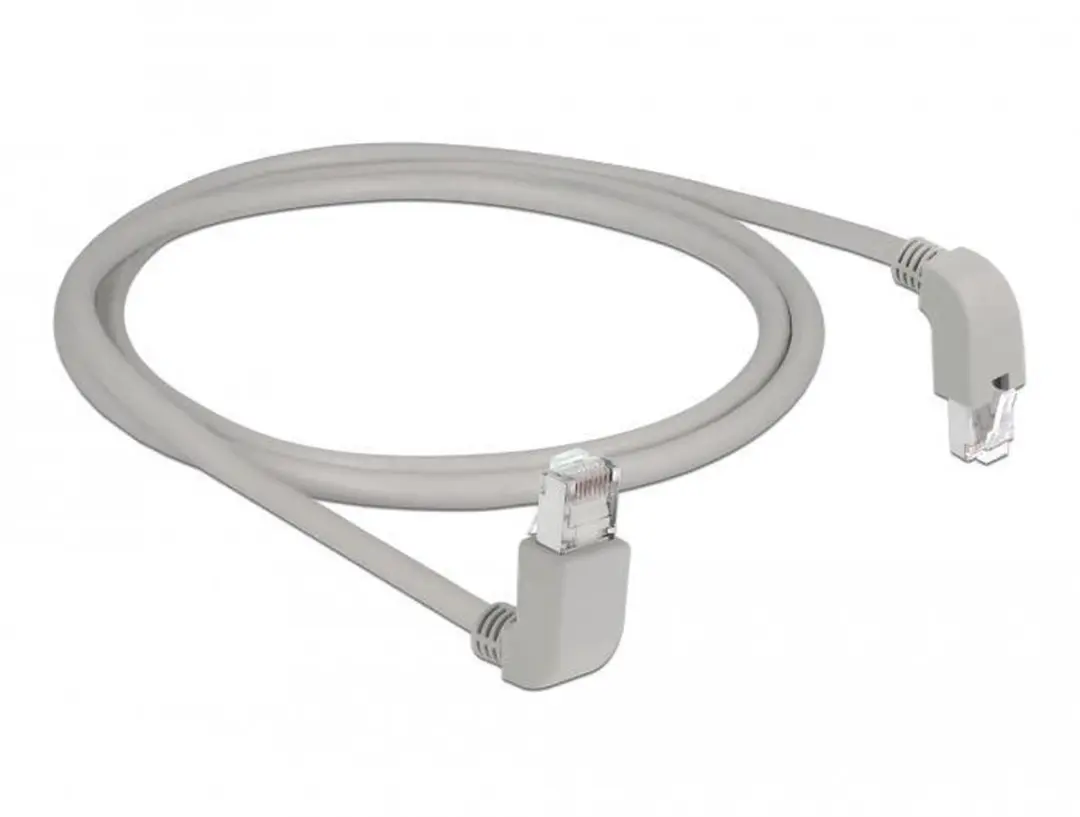 Delock S/FTP CAT6a Netwerkkabel 10Gbps - 1m - Grijs