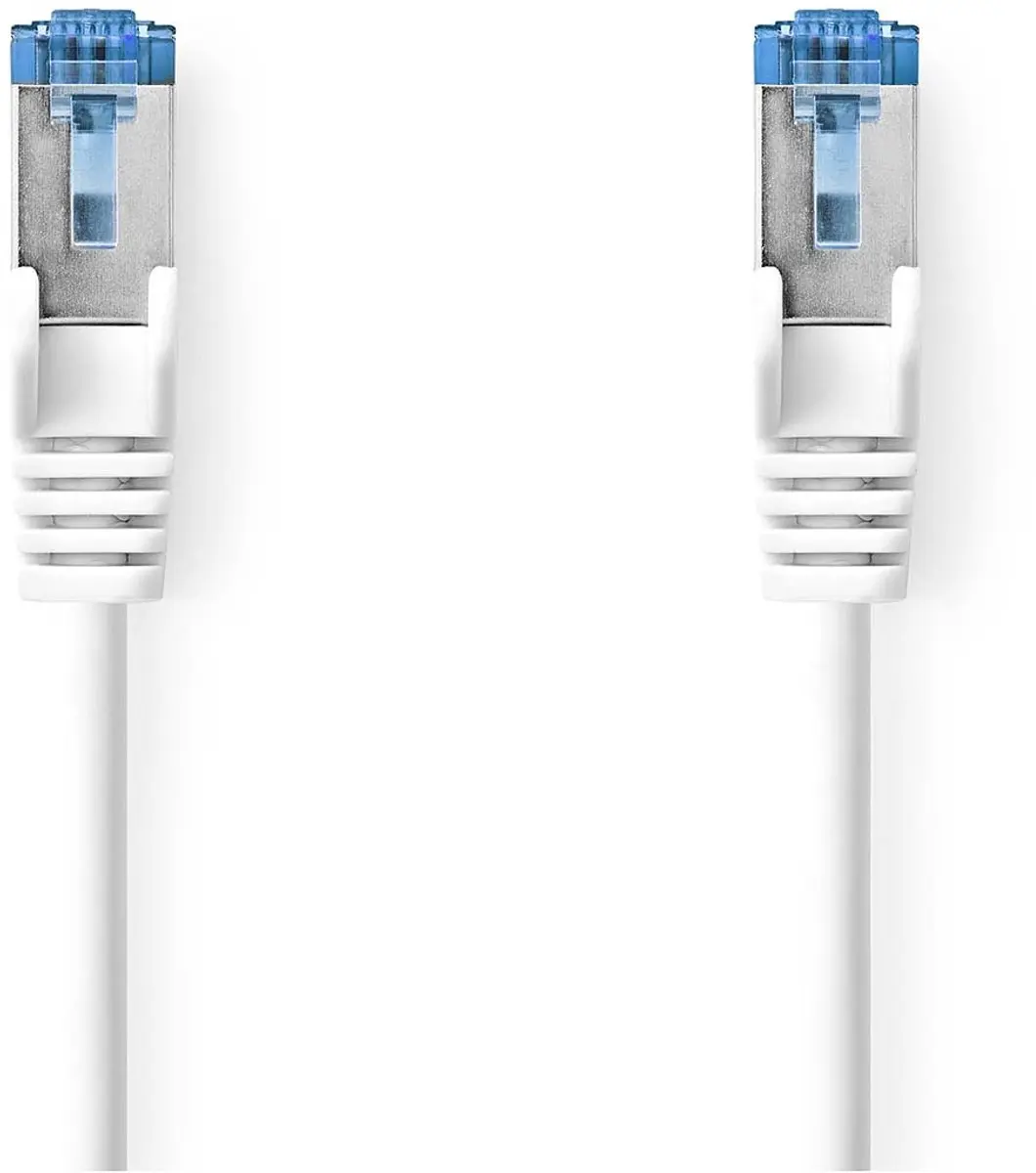 Nedis CAT6a Netwerkkabel 1m RJ45 - Wit