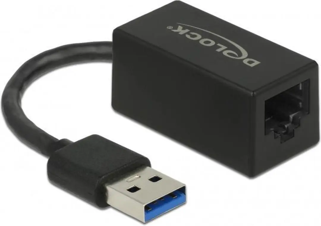 Delock USB-A naar RJ45 Gigabit Ethernet Adapter