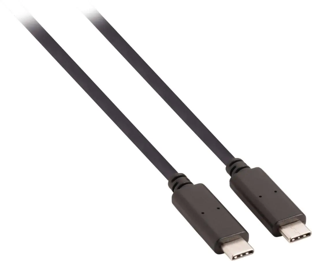 Nedis USB-C Kabel CCGP64750BK10 100W 1m - Zwart