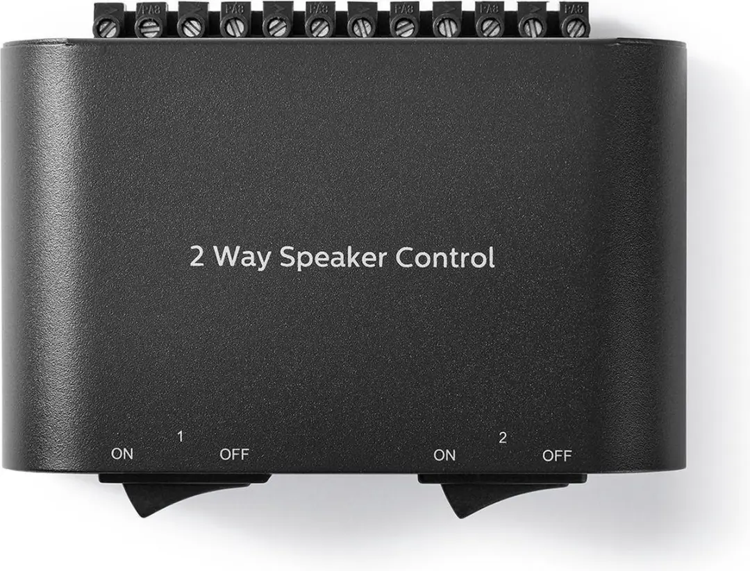 Nedis Speaker Control Box ASWI2612BK - 2x 150W - Zwart - afbeelding 6 van 6