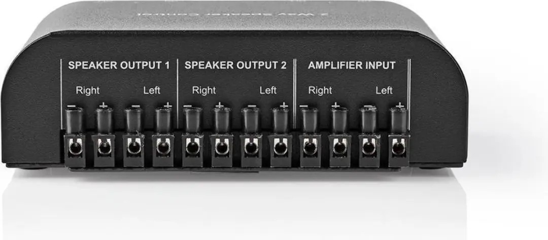 Nedis Speaker Control Box ASWI2612BK - 2x 150W - Zwart