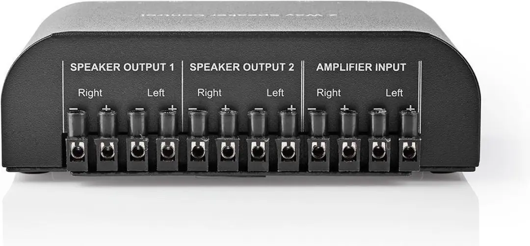 Nedis Speaker Control Box ASWI2612BK - 2x 150W - Zwart