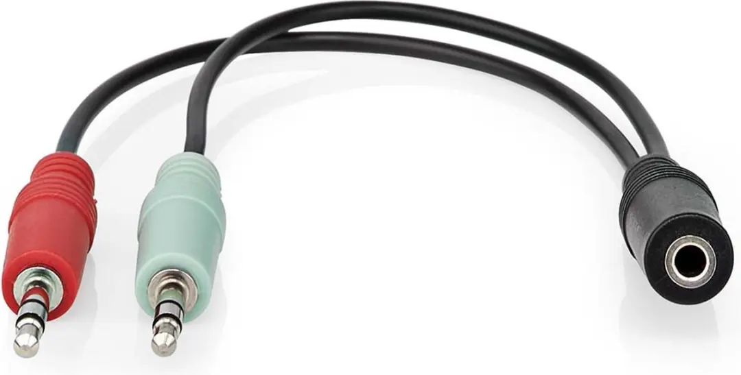 Nedis Stereo-Audiokabel 3,5mm 0,2m