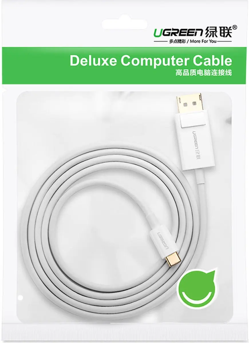 UGREEN USB-C naar DisplayPort 4K Adapterkabel 1,5m - MM139