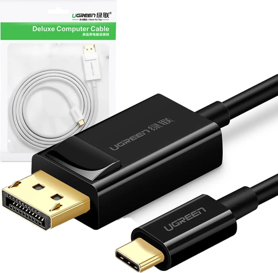 UGREEN USB-C naar DisplayPort 4K Adapterkabel 1,5m