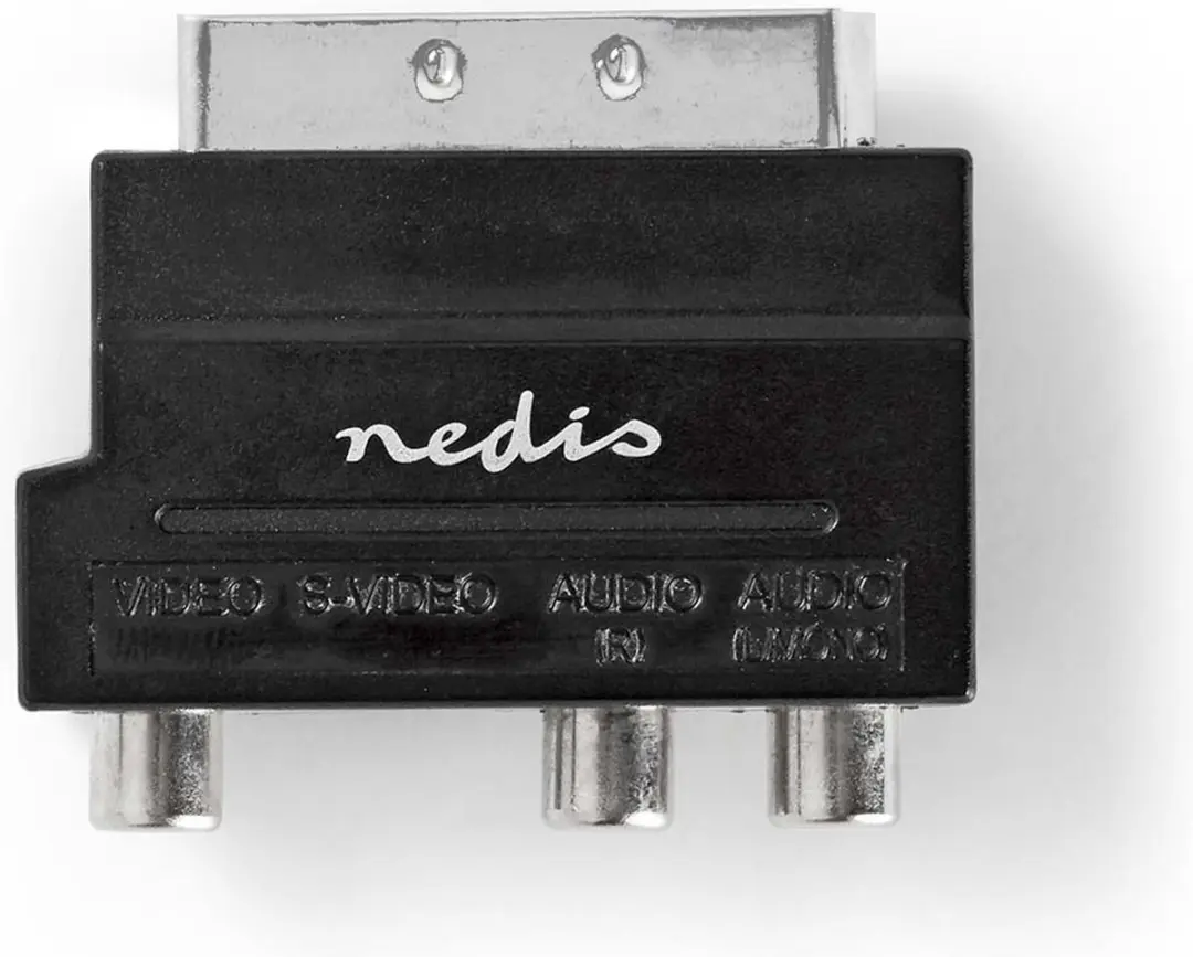 Nedis SCART Adapter CVBW31902AT - Antraciet