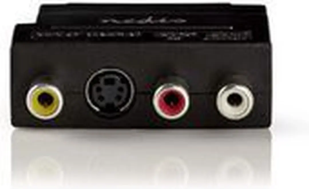 Nedis SCART Adapter CVBW31902AT - Antraciet - afbeelding 6 van 6