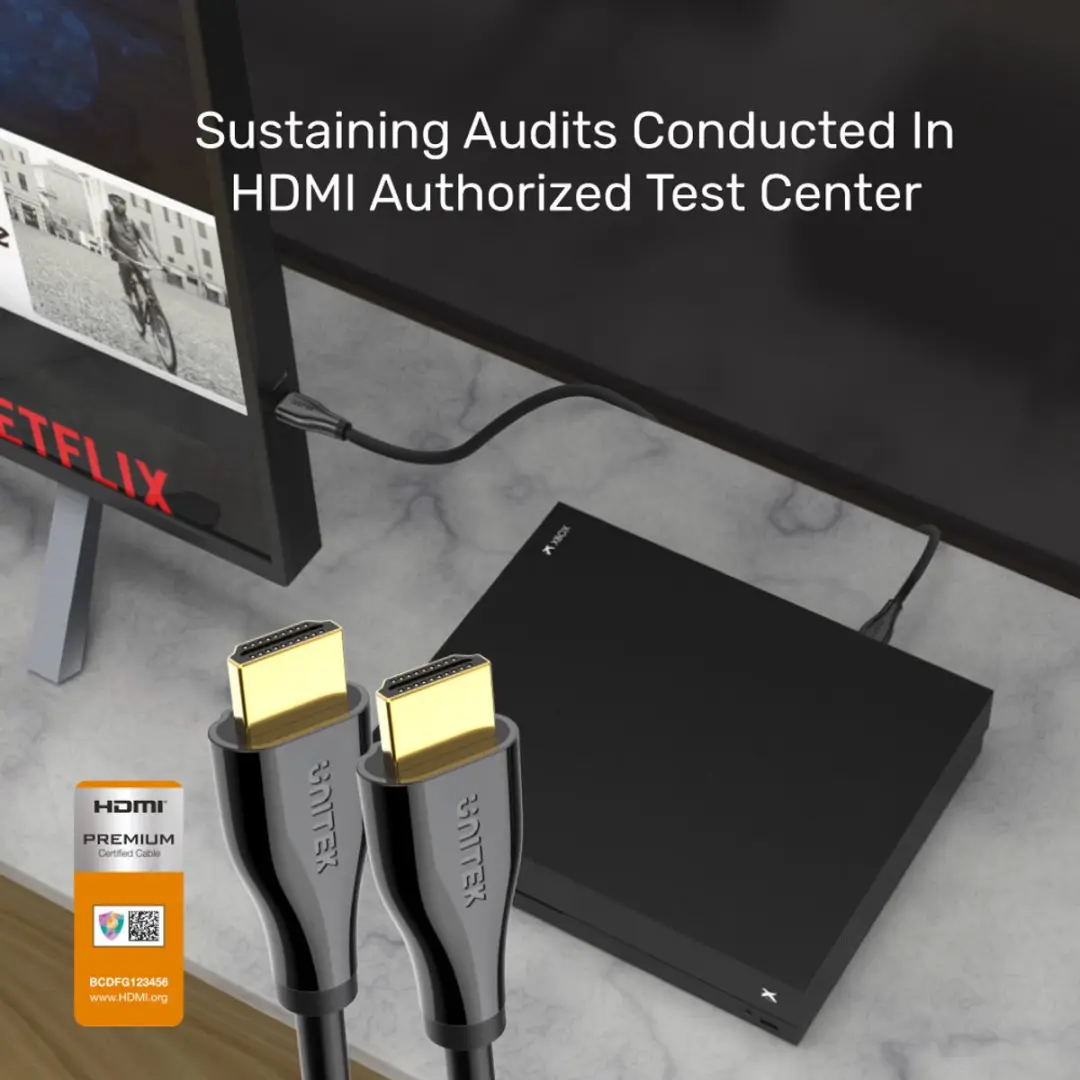 UNITEK C1049GB HDMI Kabel 3m - Type A - Zwart