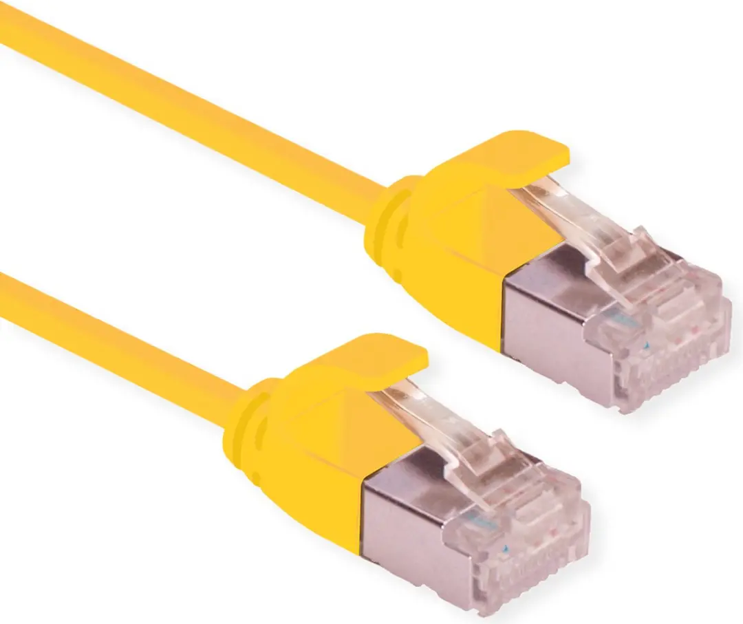 Roline F/UTP Cat.6A Patchkabel 2m - Geel