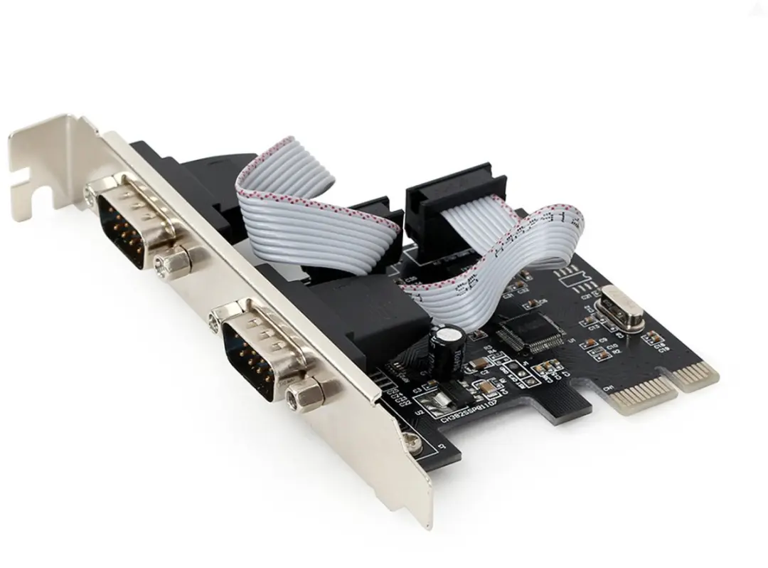Gembird SPC-22 2-poorts Seriële PCIe Insteekkaart