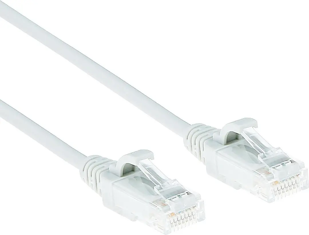 ACT Witte LSZH U/UTP CAT6 Patchkabel 0,15m