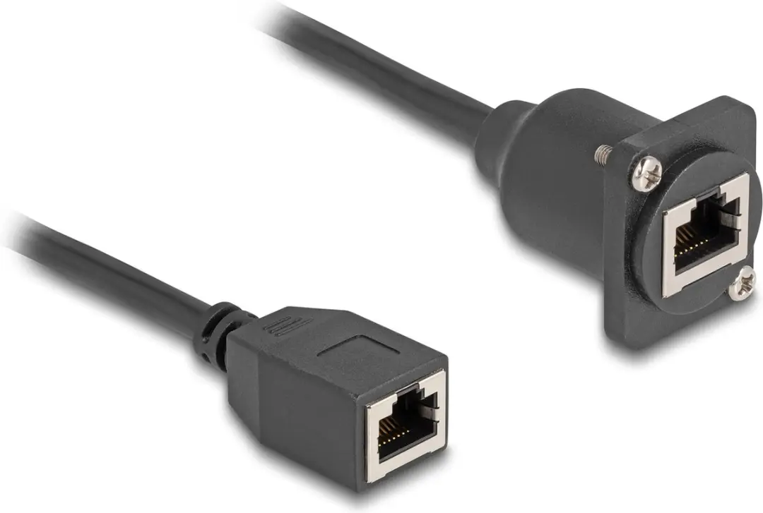 Delock D-Type RJ45 Kabel 20cm