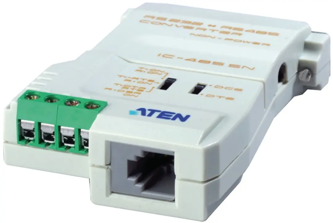 ATEN IC485SN RS-232 naar RS-485 Interface Converter - Wit