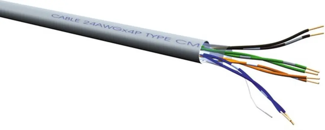 Roline U/FTP Cat.6A Kabel 300m - Grijs