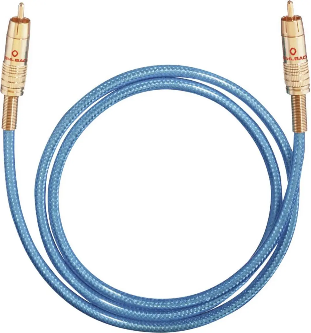 Oehlbach NF 113 DI Audiokabel - RCA 1,5m - Blauw