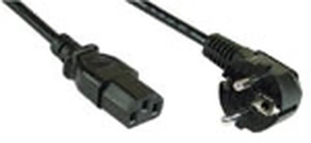 InLine 16655 Elektriciteitssnoer - 5m - Zwart