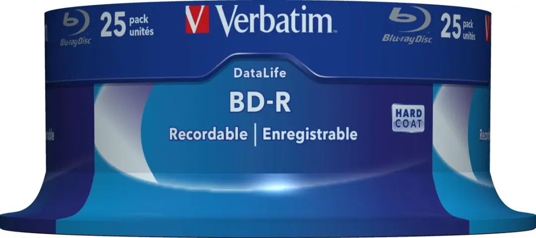 Verbatim BD-R 25GB 6X - 25 Stuks - Witte Blauwe Surface