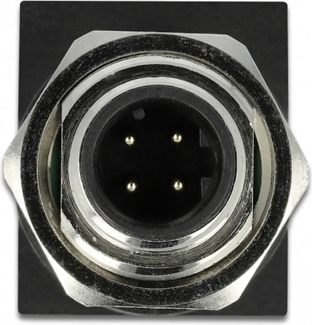 Delock M12 4-pins D-gecodeerd Industriële Netwerkadapter - Profinet