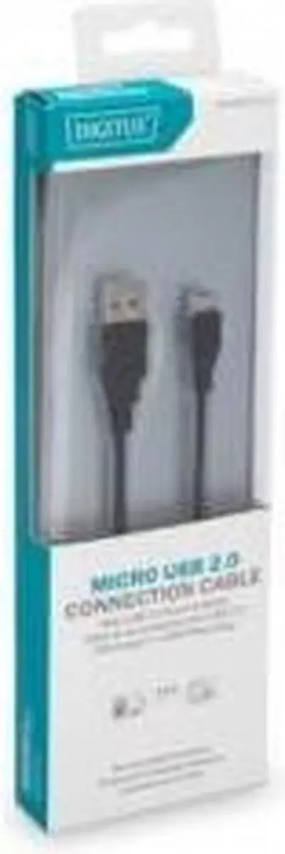 Digitus USB 2.0 Kabel USB-A naar Micro-B 1m - Zwart