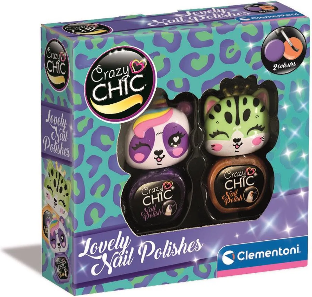 Clementoni Crazy Chic Nagelset