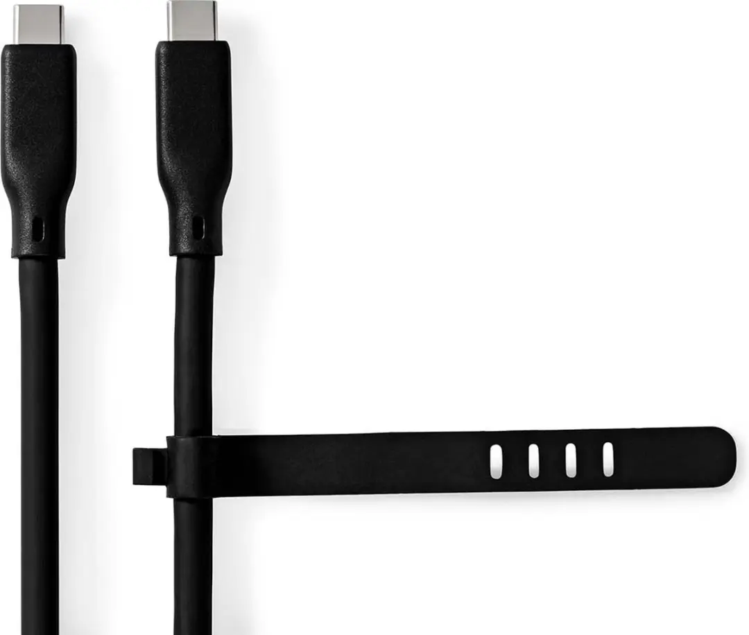 Nedis USB-C Kabel CCGB64810BK10 240W 20Gbps 1m - Zwart