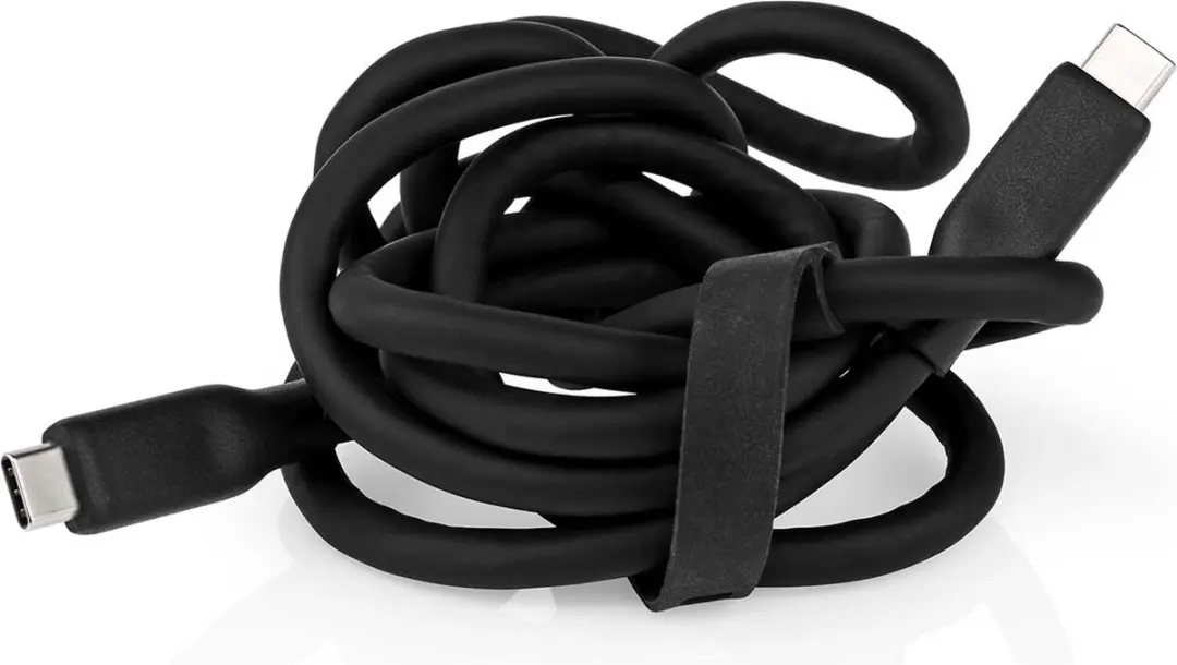 Nedis USB-C Kabel CCGB64810BK10 240W 20Gbps 1m - Zwart - afbeelding 6 van 6