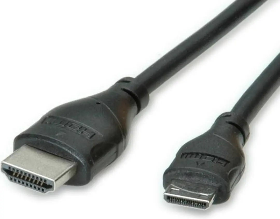 Roline Monitorkabel HDMI High Speed Mini HDMI - 0,8m