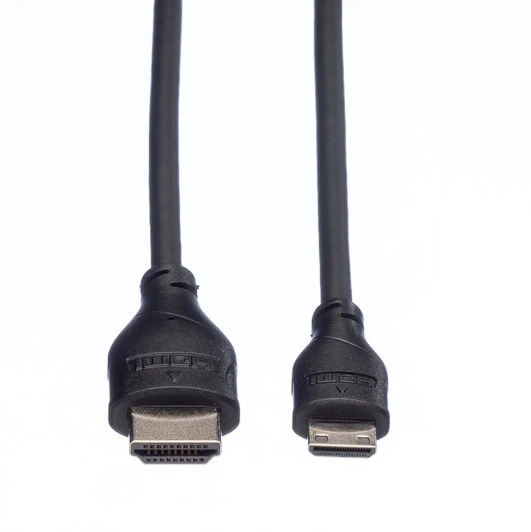 Roline Monitorkabel HDMI High Speed Mini HDMI - 0,8m