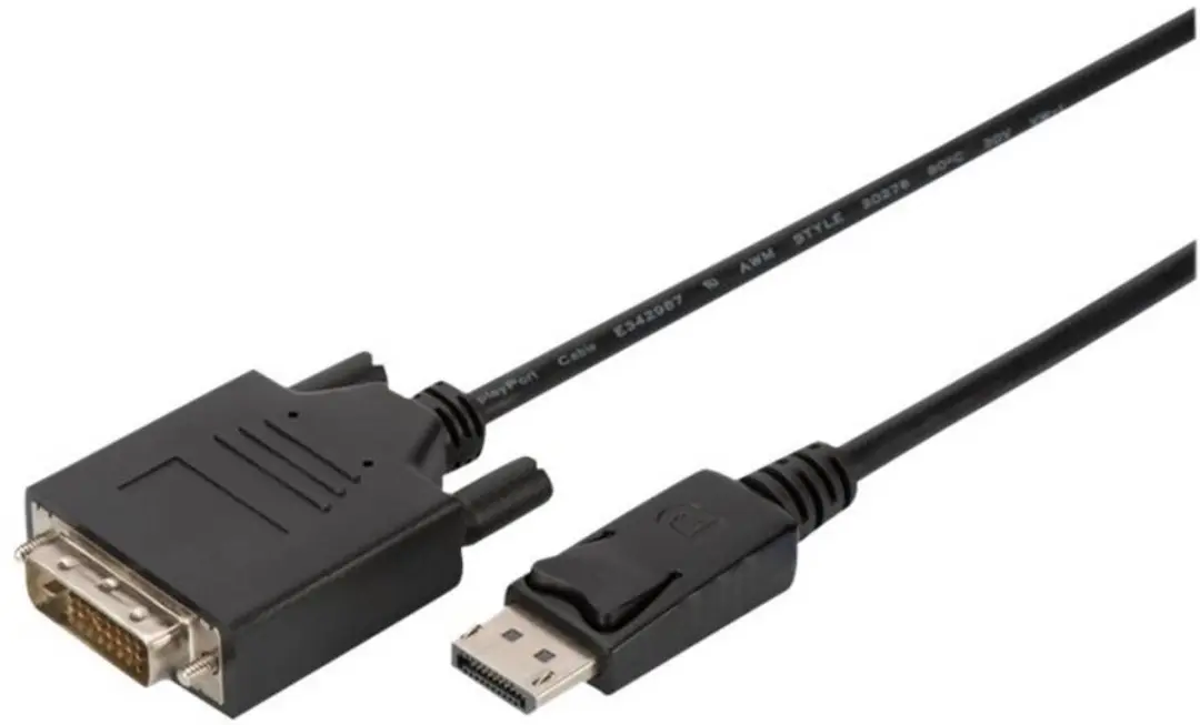 Digitus AK-340306-030-S DisplayPort naar DVI-D Adapterkabel - Zwart