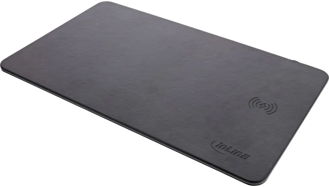 InLine Mousepad Draadloos Opladen 370x225mm