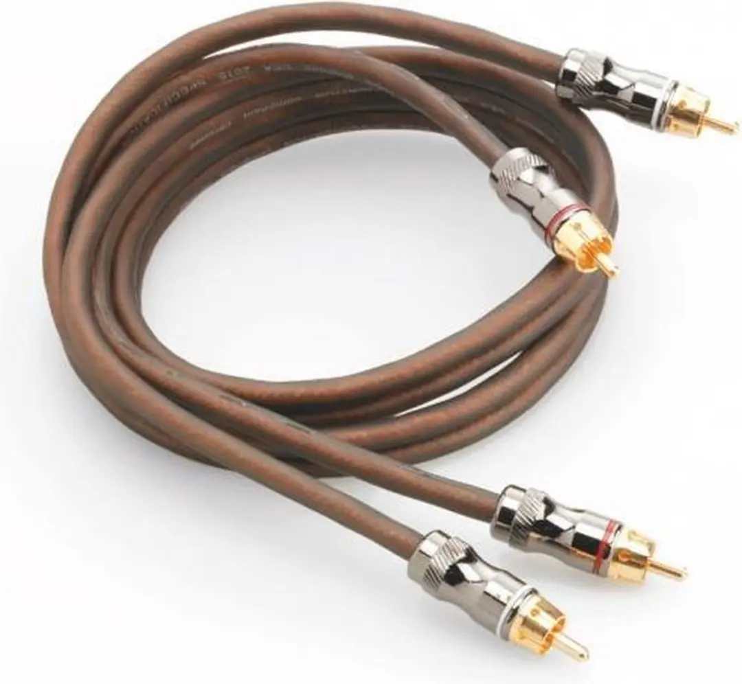 Focal ER1 RCA Audiokabel 1m - Bruin