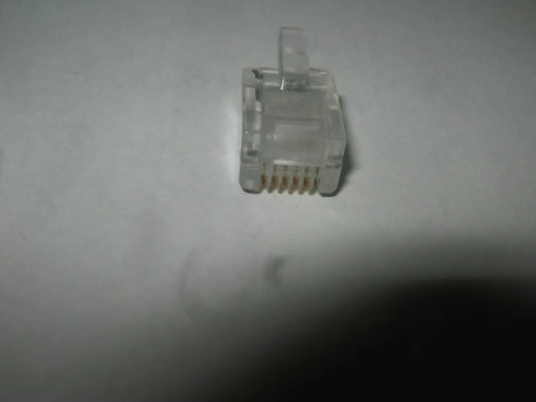 Goobay RJ11 Krimpconnectoren 6P4C - 10 Stuks Transparant - afbeelding 6 van 6