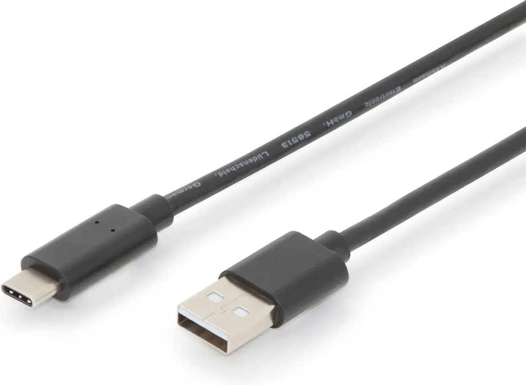 Digitus AK-300148-030-S USB-kabel 3m USB-C naar USB-A