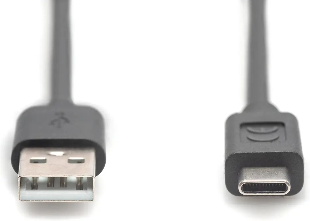 Digitus AK-300148-030-S USB-kabel 3m USB-C naar USB-A - Zwart