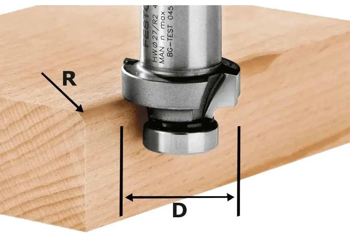 Festool HW R3-OFK 500 Afrondfrees 27mm - Hout