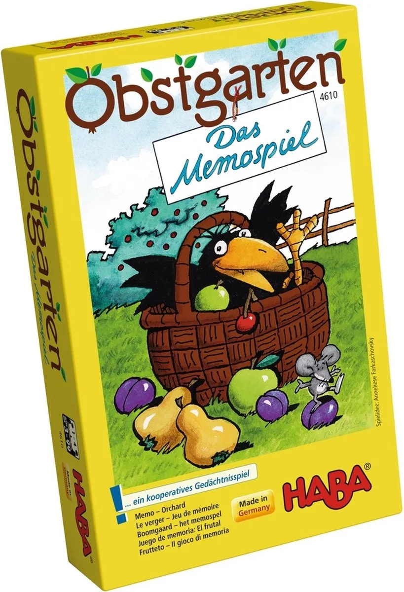 Haba Obstgarten Memo-Spel