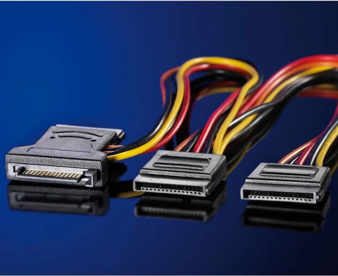 Roline SATA Voeding Splitter 3x - 0,15m